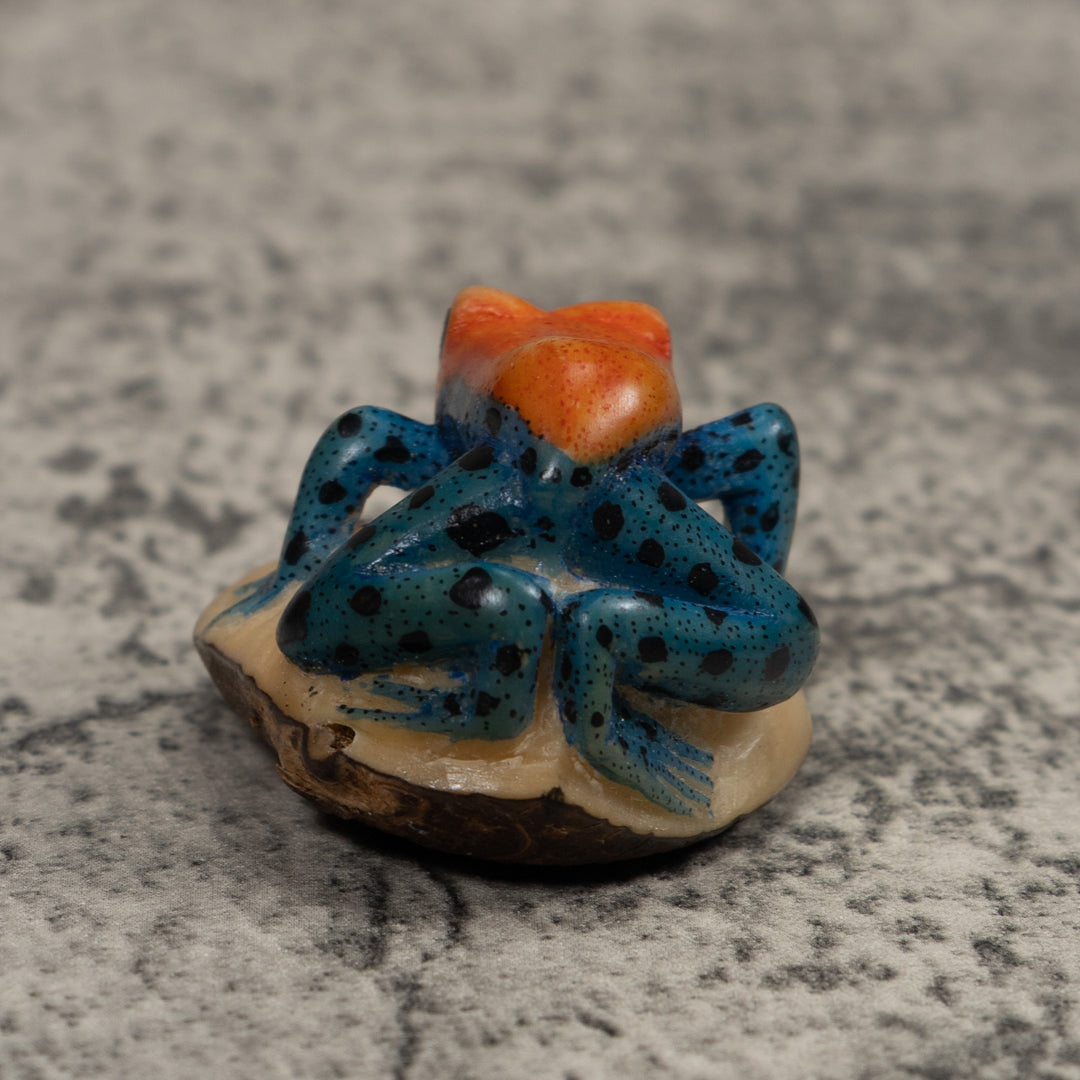 Poison Dart Frog Tagua Carving