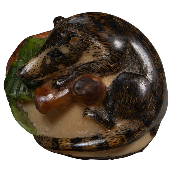 Coatimundi Tagua Carving