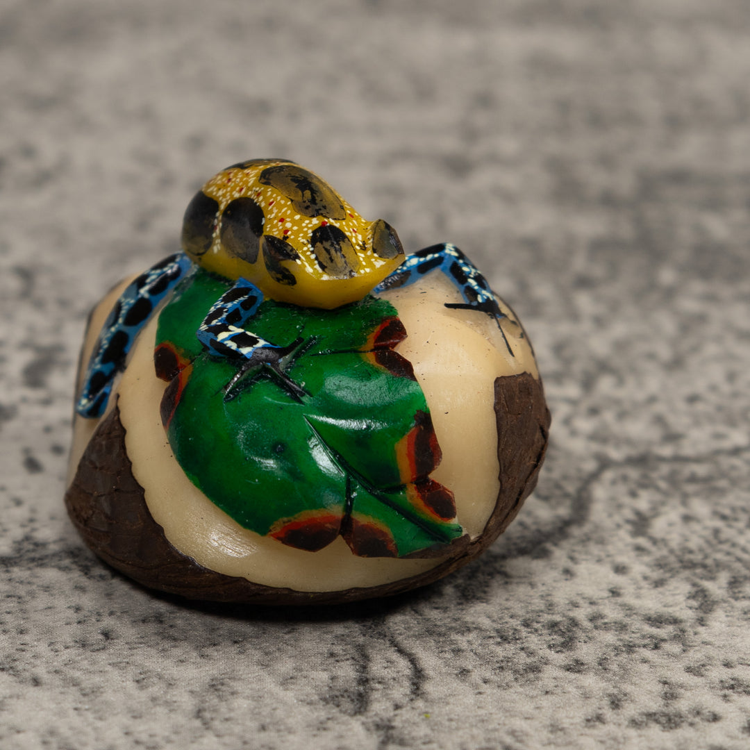 Poison Dart Frog Tagua Carving