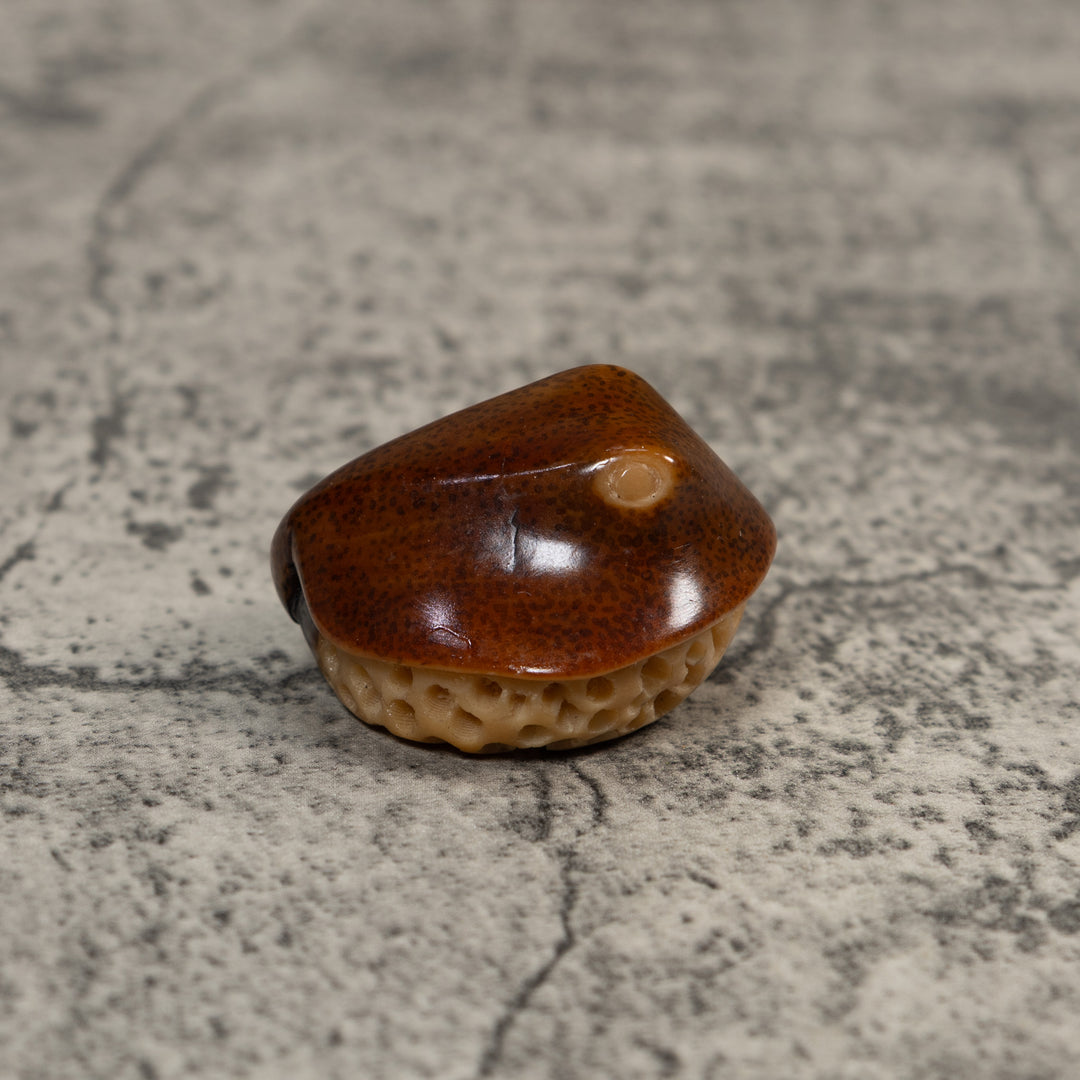 Vintage Stingray Fish Tagua Carving