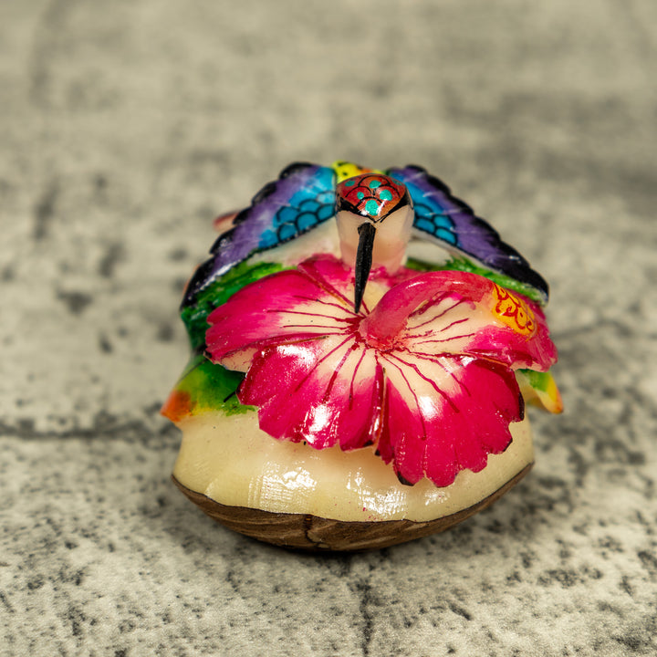 Hummingbird Tagua Carving