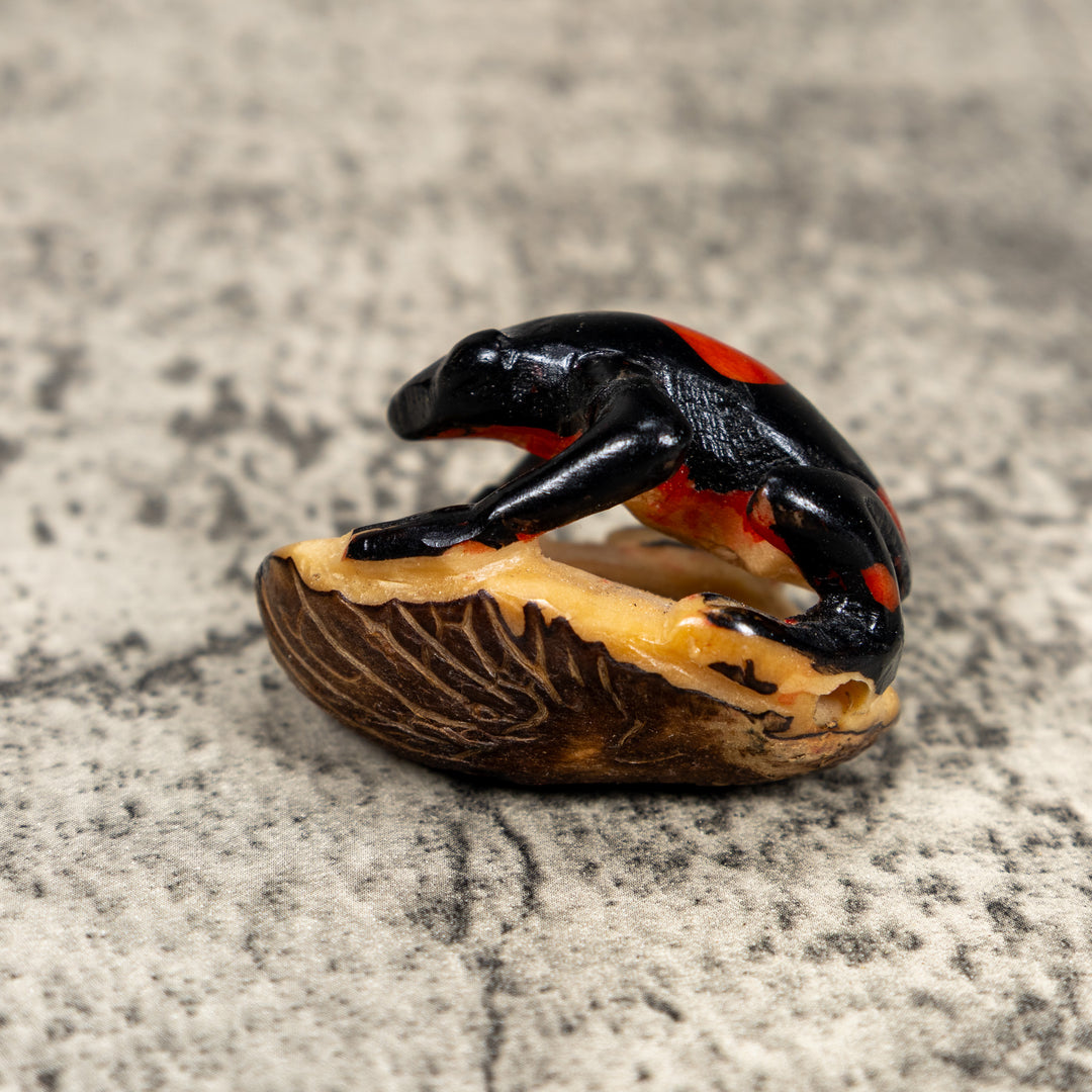 Poison Dart Frog Tagua Carving