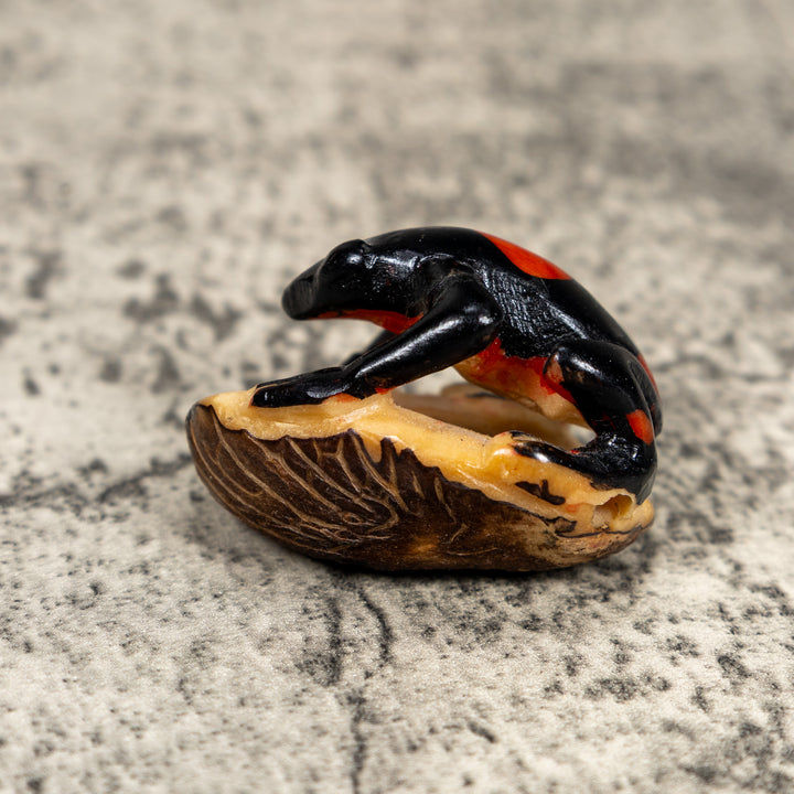 Poison Dart Frog Tagua Carving