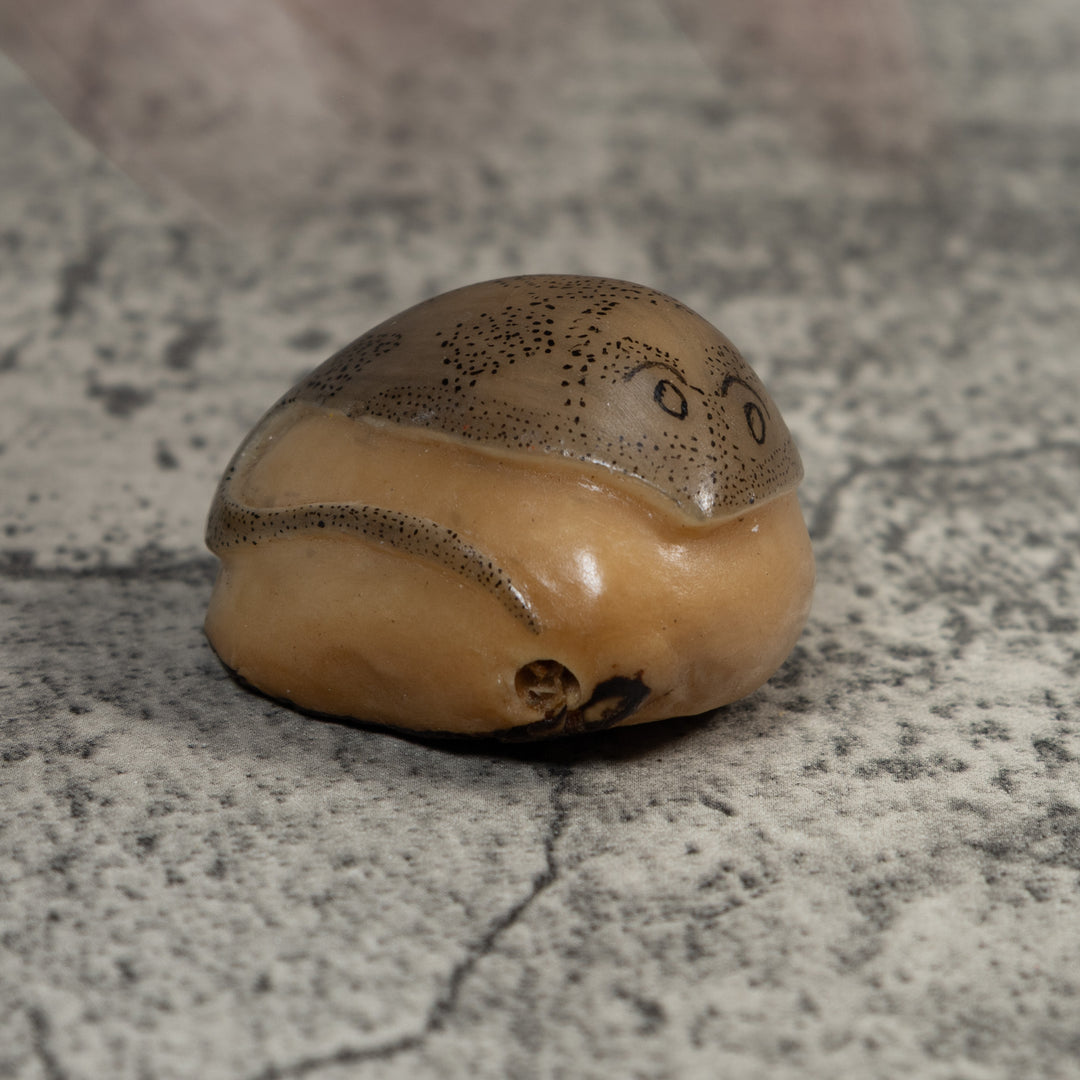 Vintage Ocean Stingray Tagua Carving