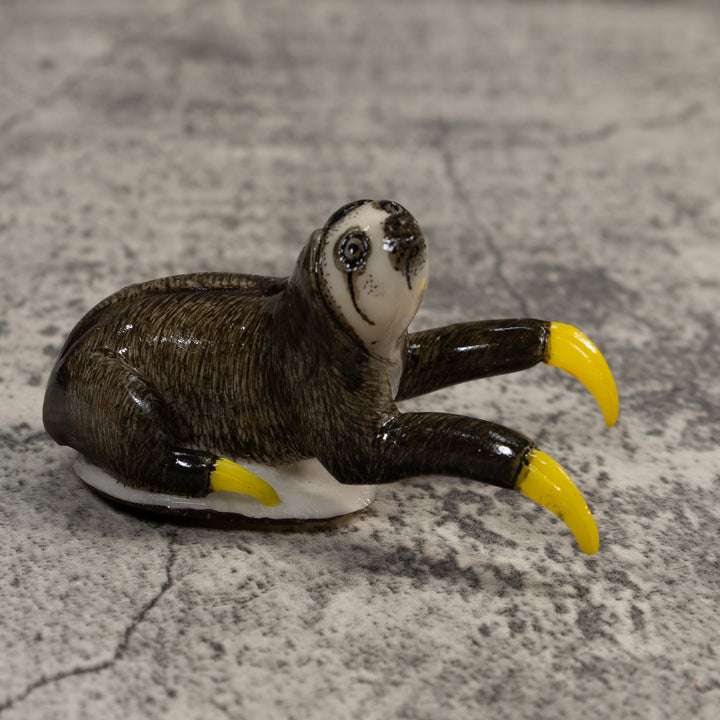 Magnificent Sloth Tagua Carving