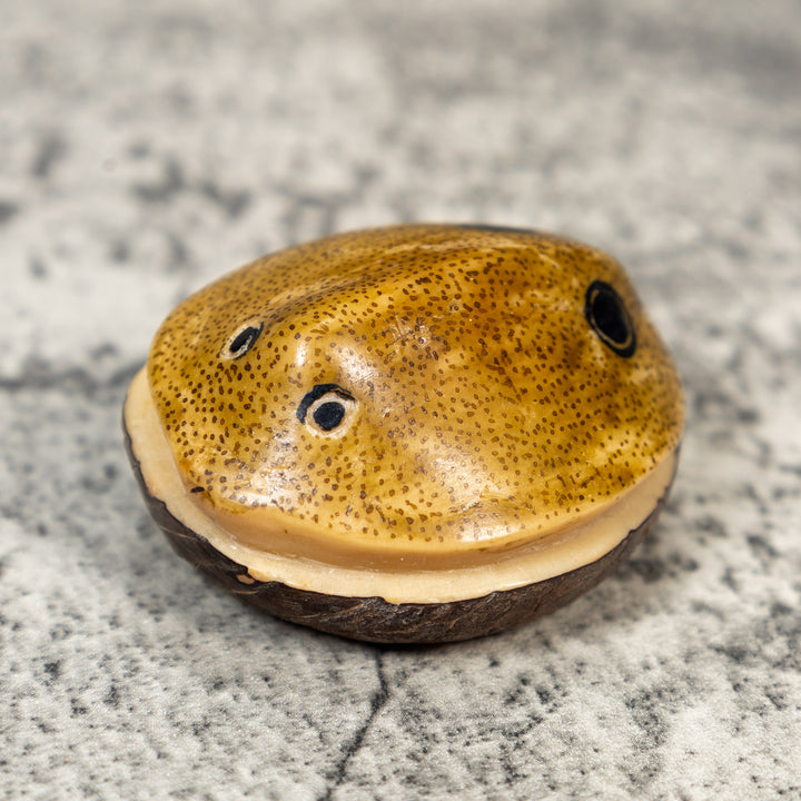 Ocean Stingray Tagua Carving