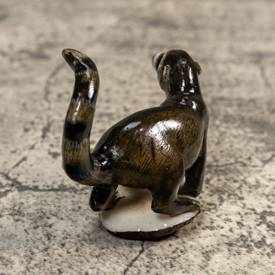 Gorgeous Coatimundi Tagua Carving