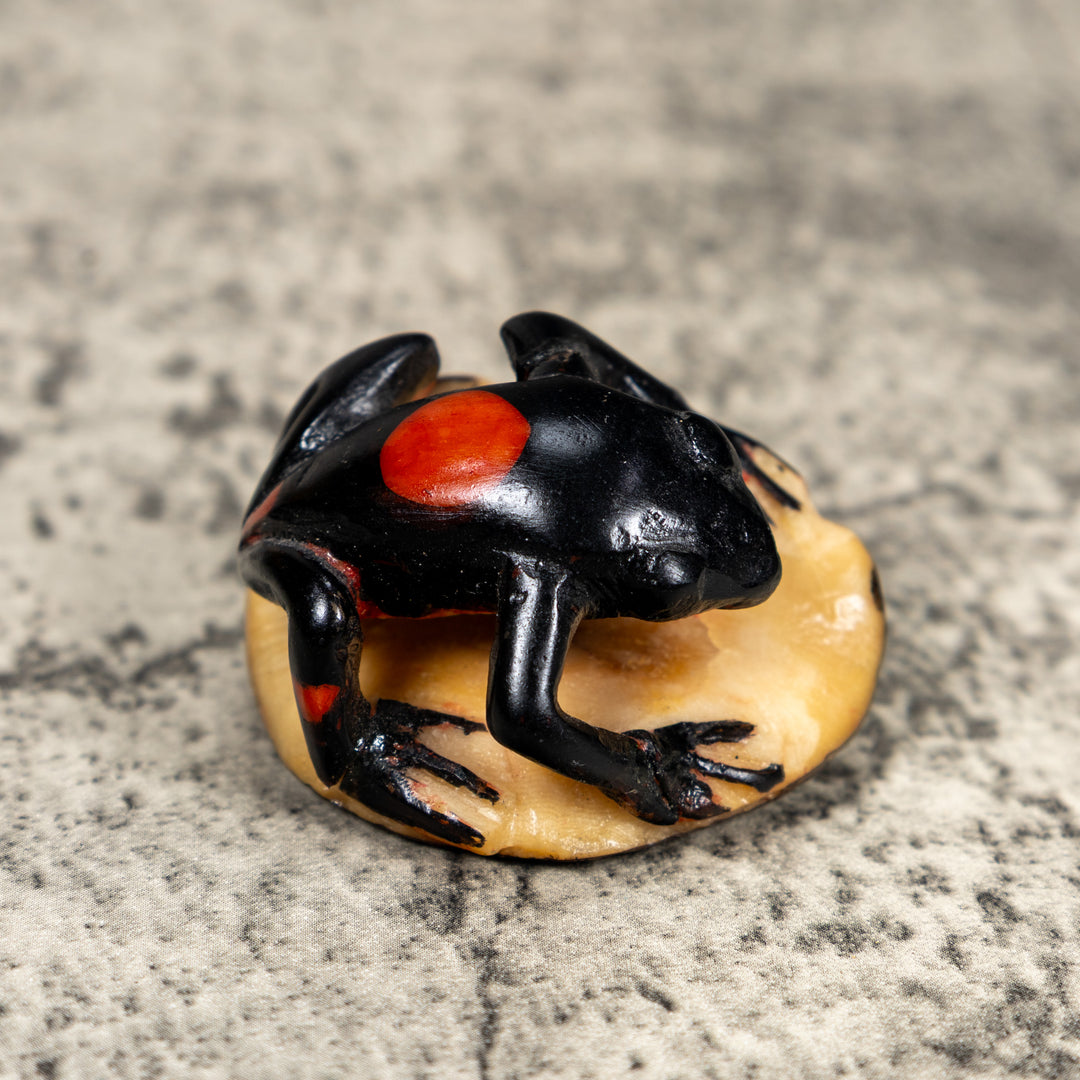 Poison Dart Frog Tagua Carving