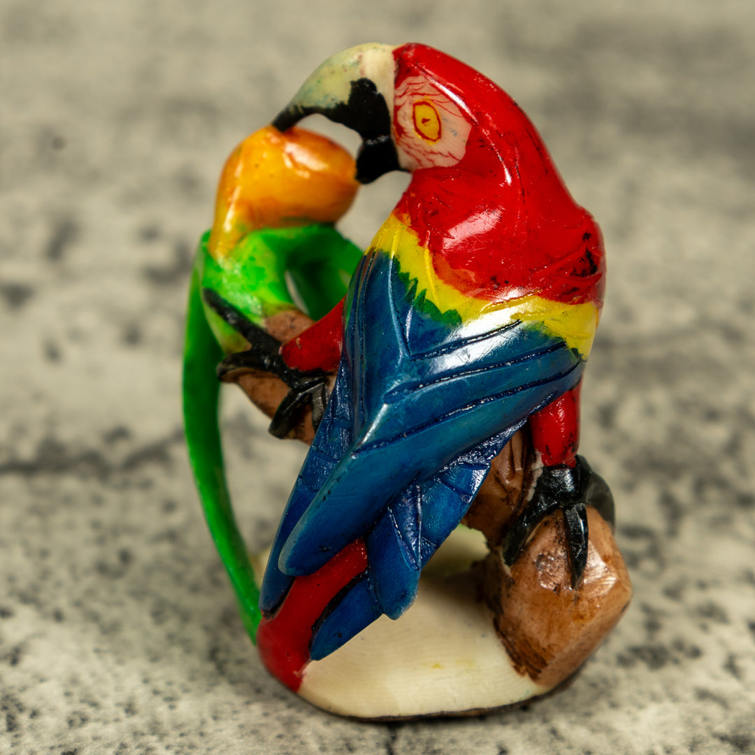 Macaw Parrot Bird Tagua Carving