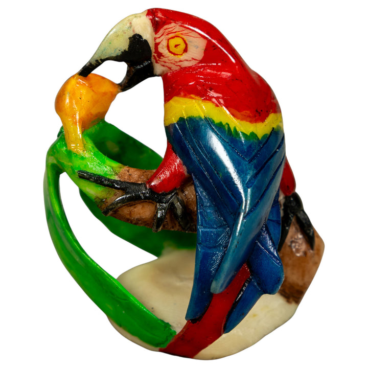 Macaw Parrot Bird Tagua Carving