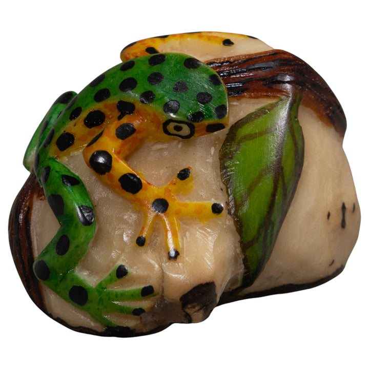 Poison Dart Frog Tagua Carving