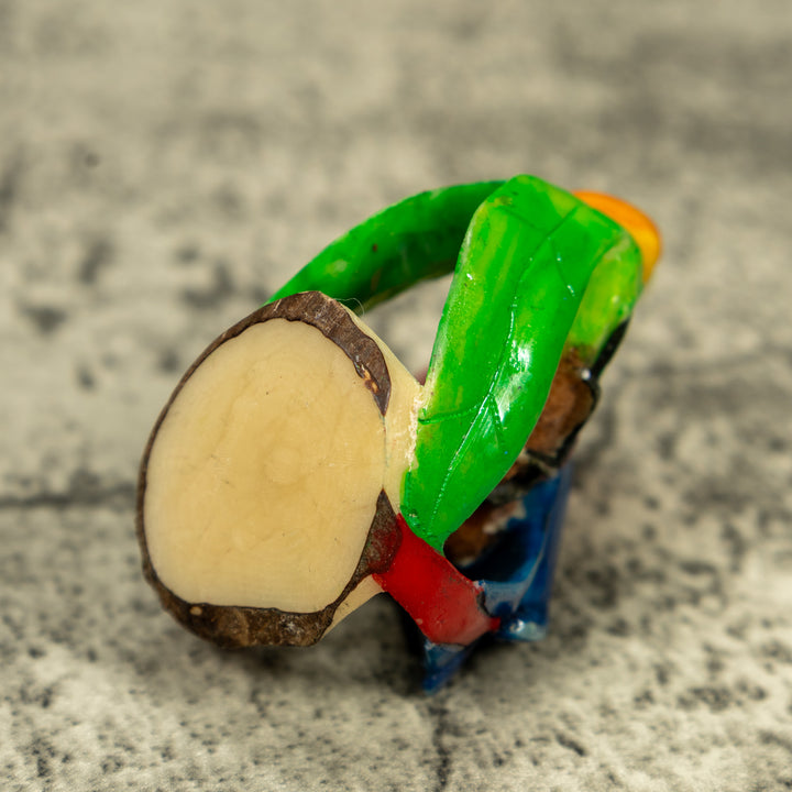 Macaw Parrot Bird Tagua Carving