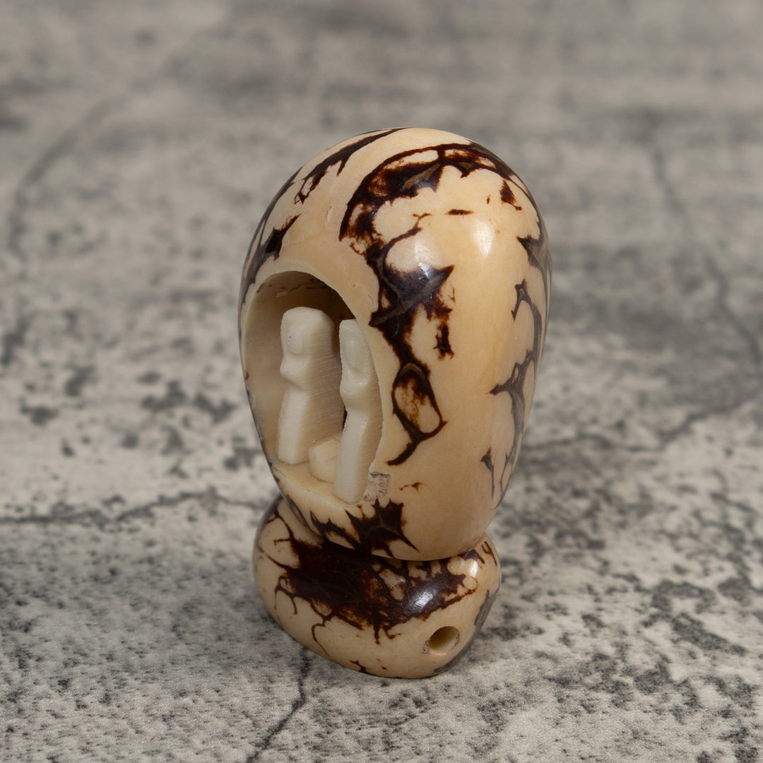 Christmas Creche Tagua Carving