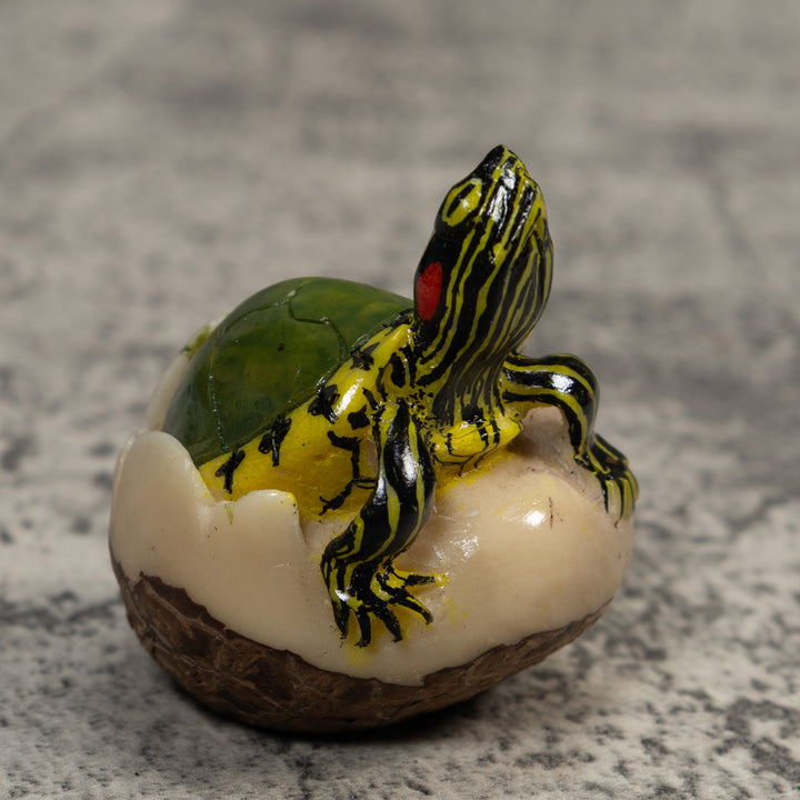 Land Turtle Tortoise Tagua Carving