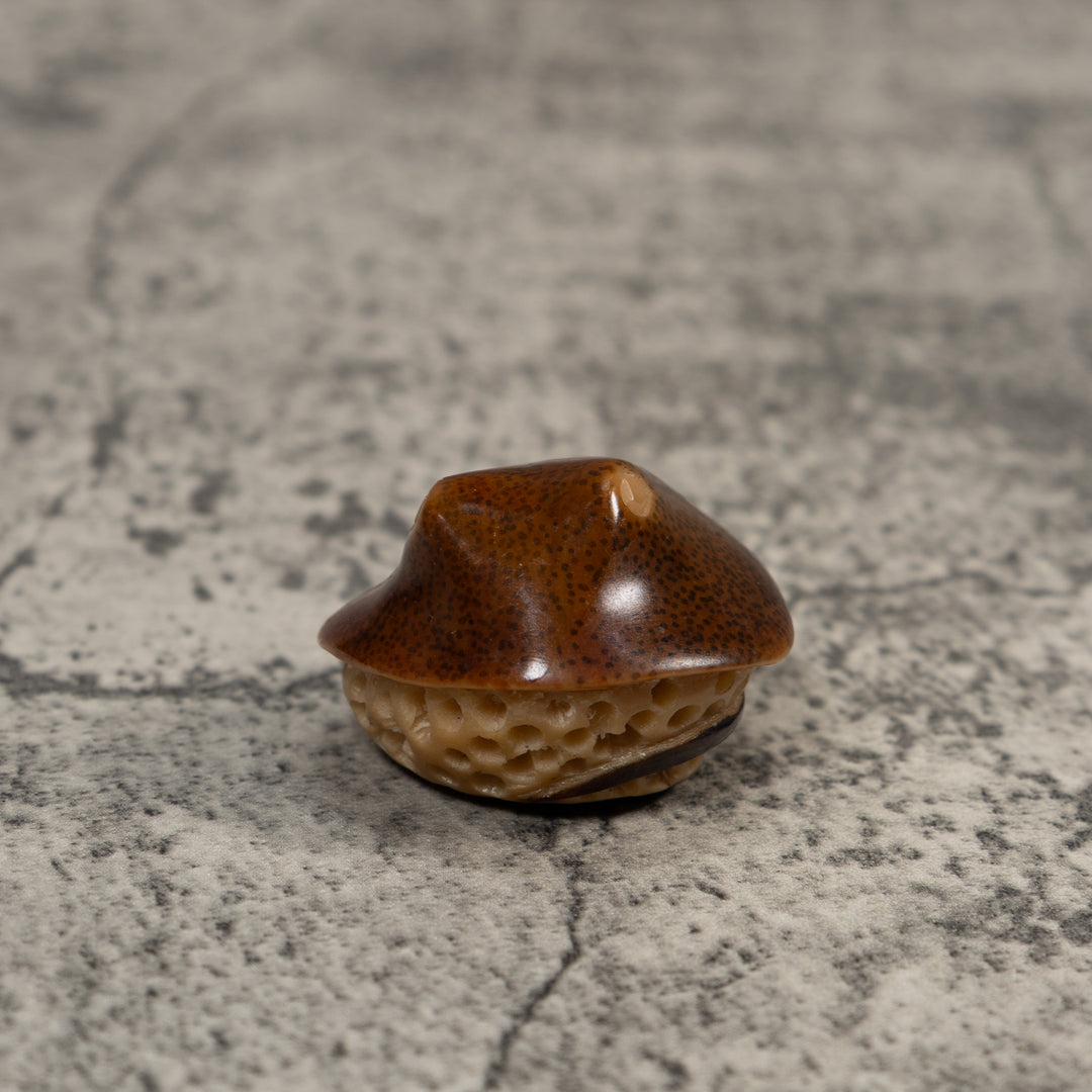 Vintage Stingray Fish Tagua Carving