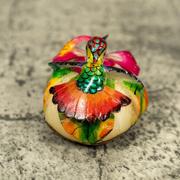 Hummingbird Tagua Carving
