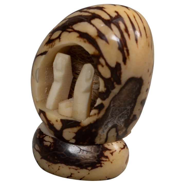 Christmas Creche Tagua Carving