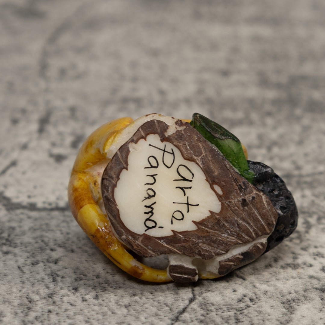 Anteater With Termite Nest Tagua Carving