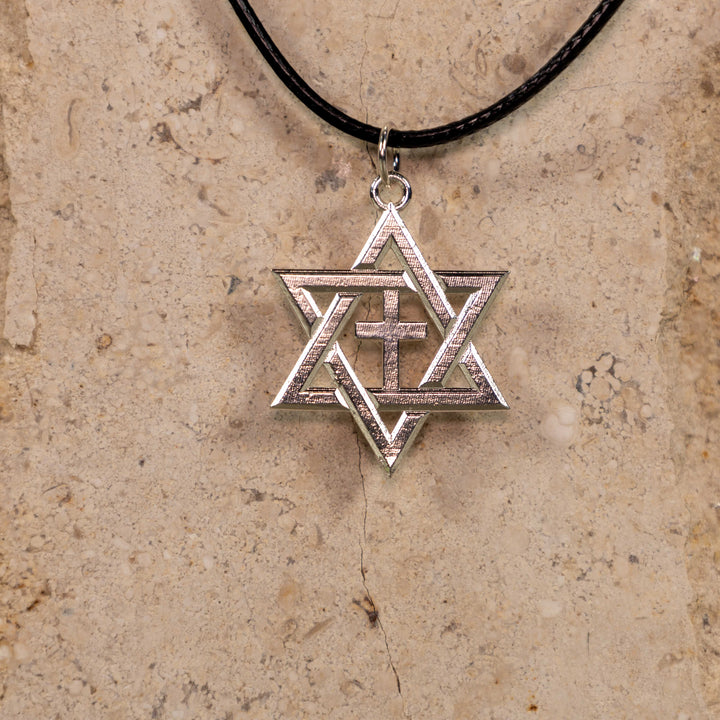 Judeo-Christian Sterling Silver Pendant