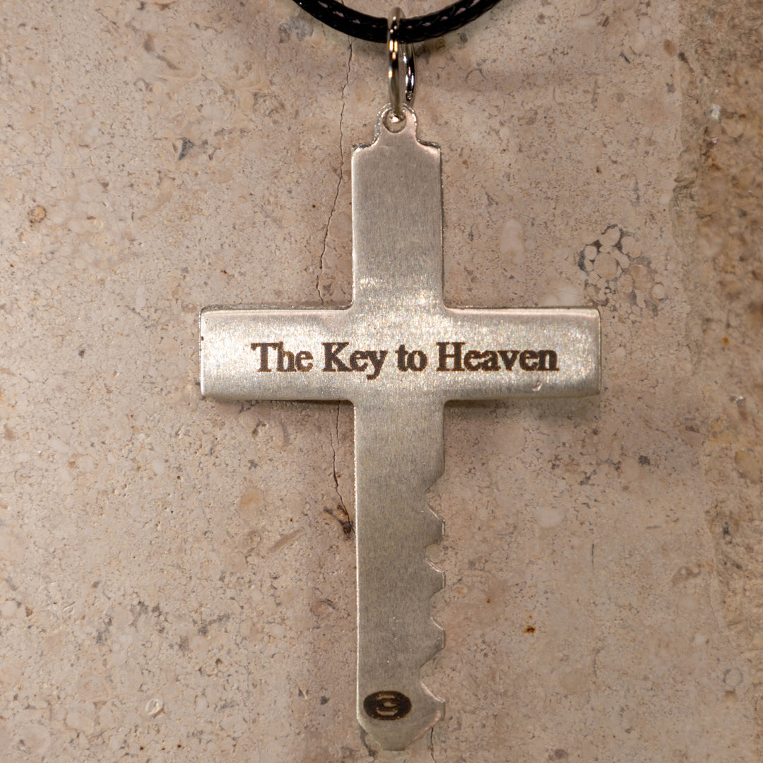 The Key to Heaven Sterling Silver Medium Pendant