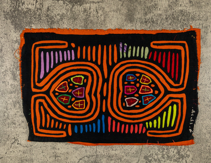 Black And Orange Classic Design Mola