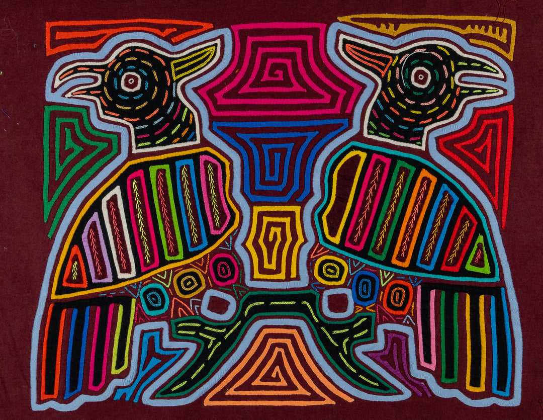 Rainbow Optical Illusion Bird Mola