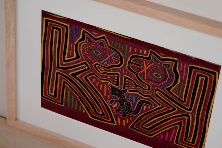 Machine-Stitched Classic Design Mola
