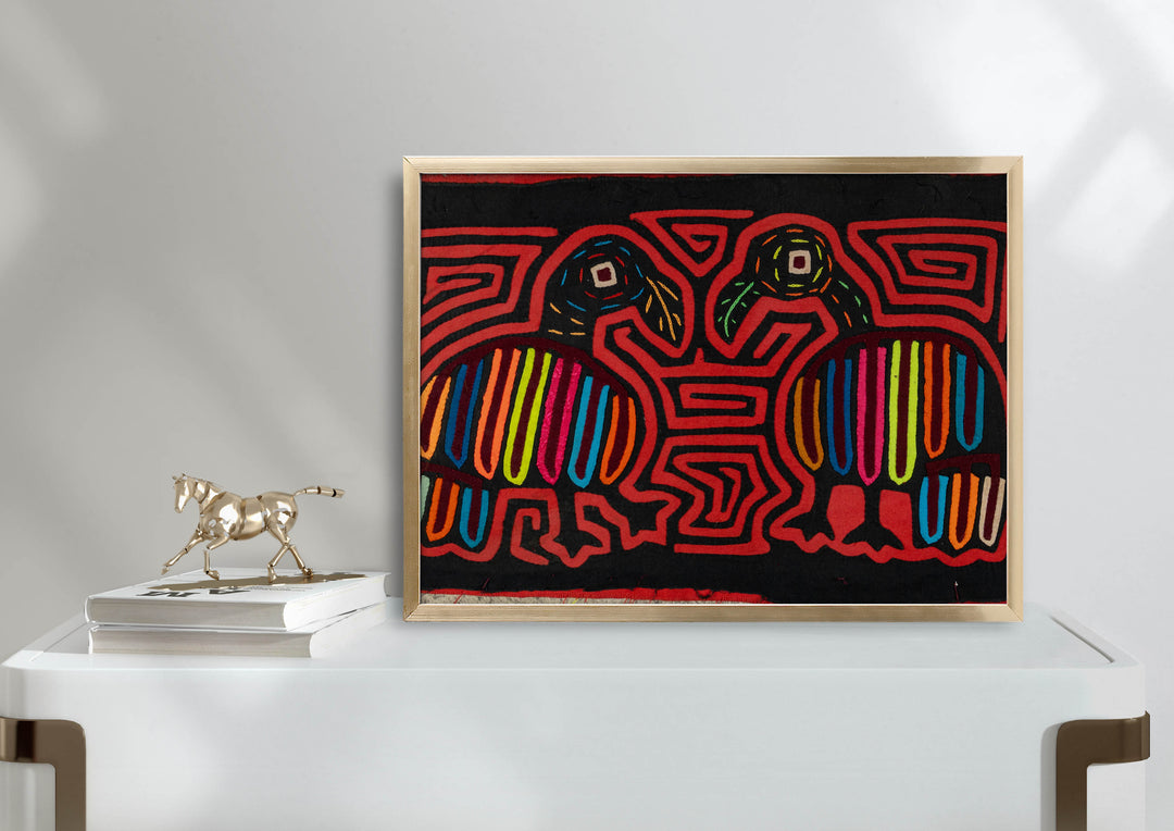 Black And Red I Am Lost Me Too Mola