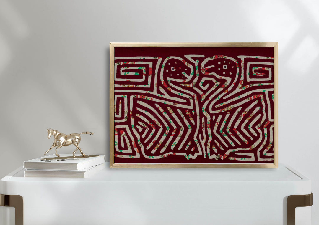 Burgundy And White Happy Swan Mola