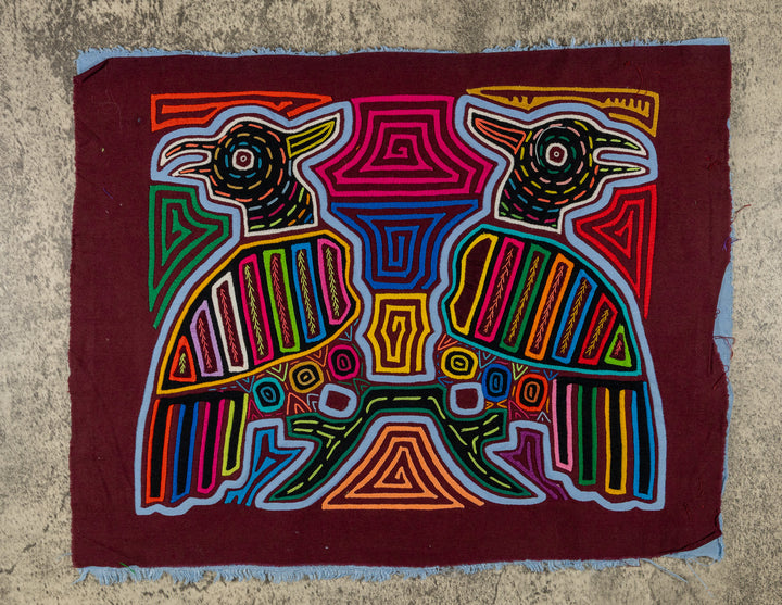 Rainbow Optical Illusion Bird Mola