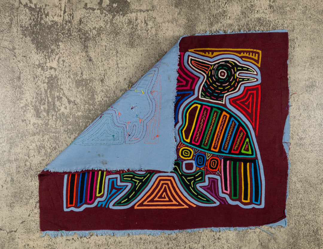Rainbow Optical Illusion Bird Mola