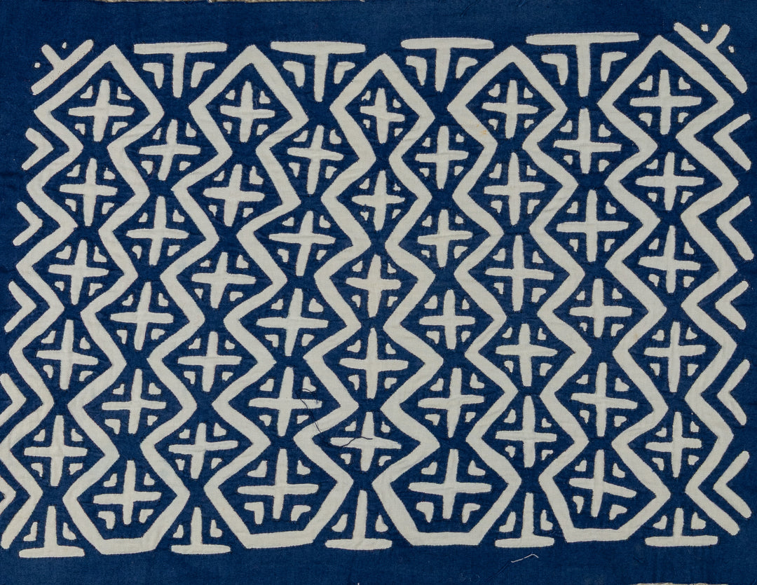 Blue And White Classic Design Mola