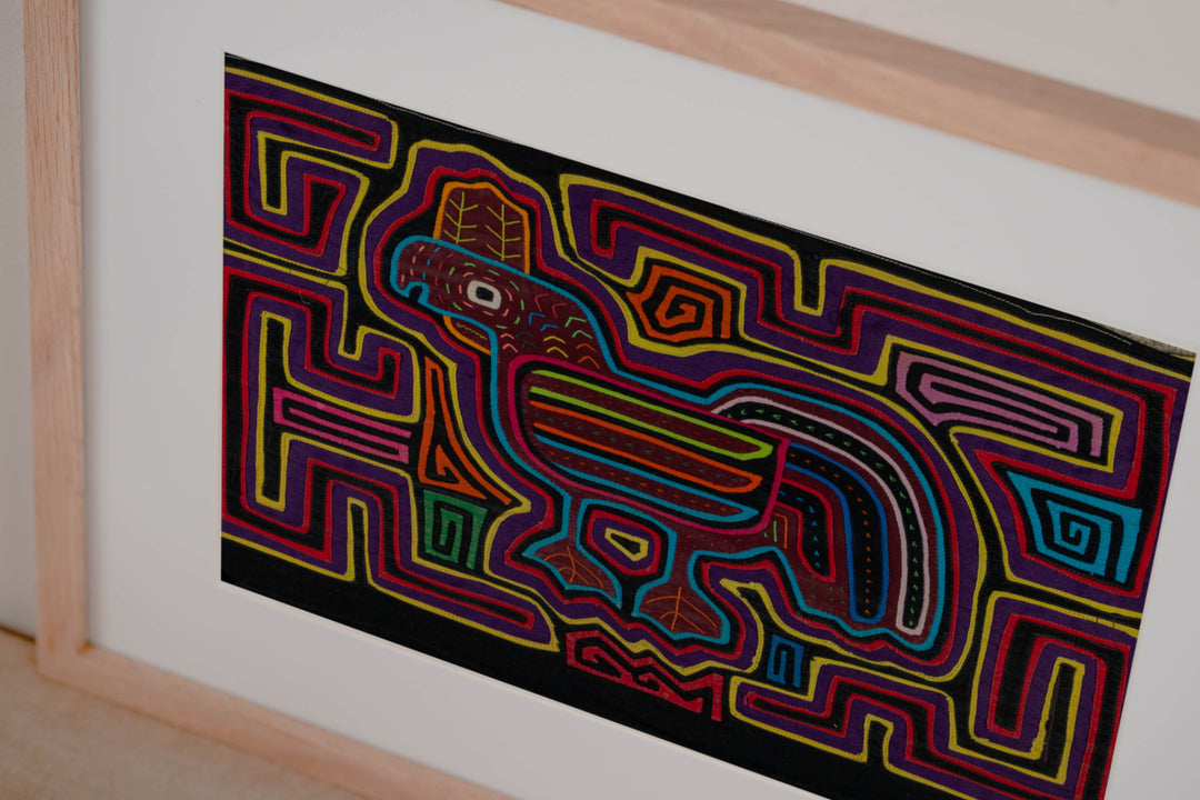 Machine-Stitched Classic Design Mola