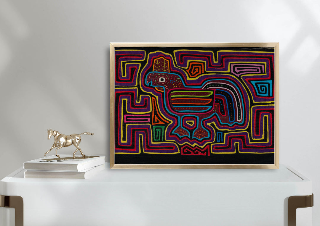 Machine-Stitched Classic Design Mola