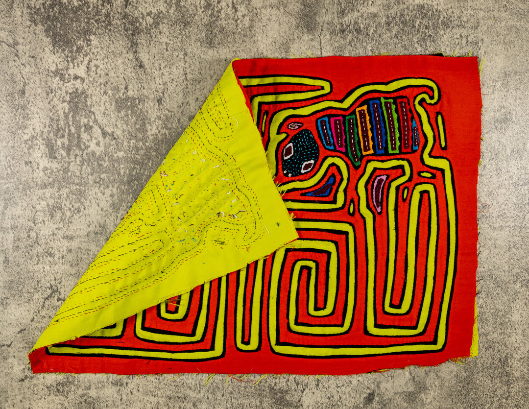 Orange And Yellow Bug In A Maze Mola