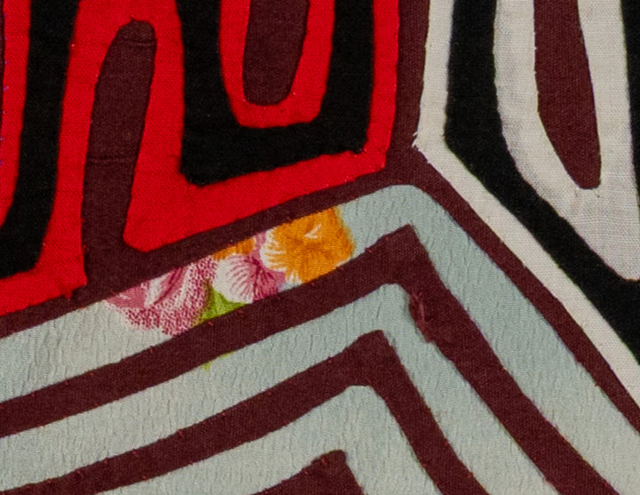 Burgundy And Gray Classic Design Mola