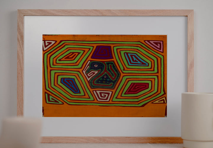 Machine-Stitched Classic Design Mola