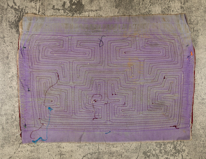Machine-Stitched Classic Design Mola