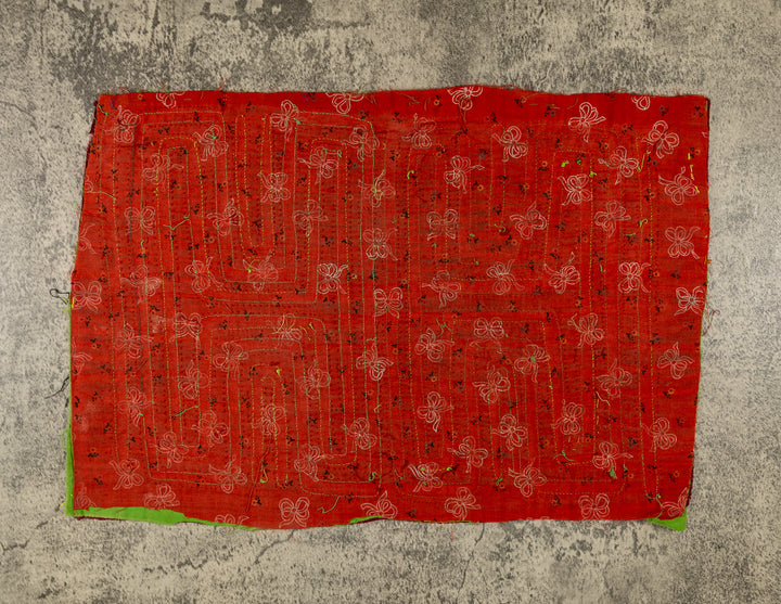 Vintage Orange Green And Maroon Classic Design Mola