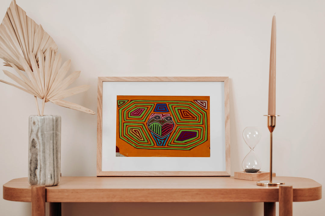 Machine-Stitched Classic Design Mola