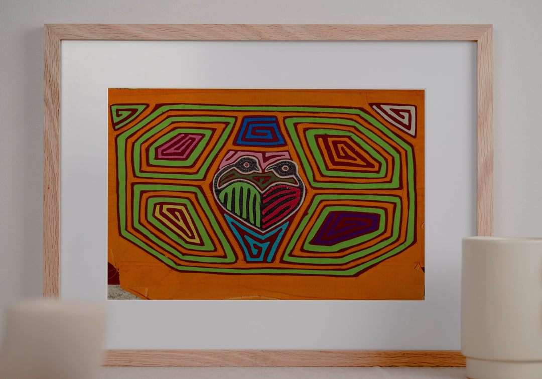Machine-Stitched Classic Design Mola