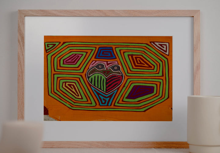 Machine-Stitched Classic Design Mola