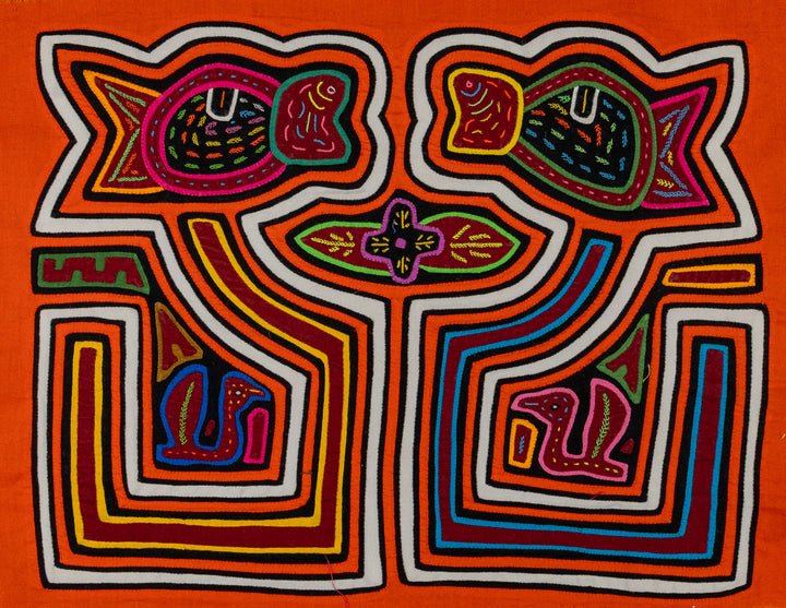 Orange And White Puppy Dog Optical Illusion Mola
