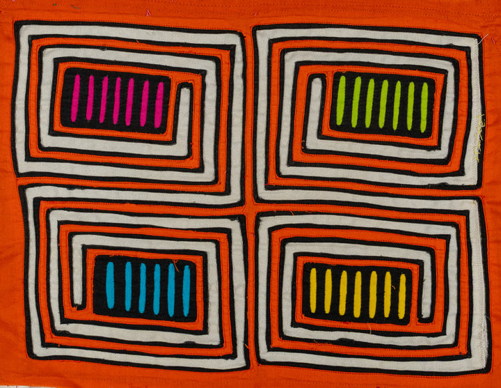 Machine-Stitched Classic Design Mola