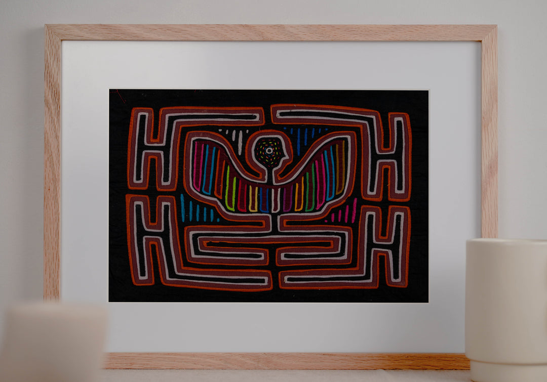 Machine-Stitched Classic Design Mola