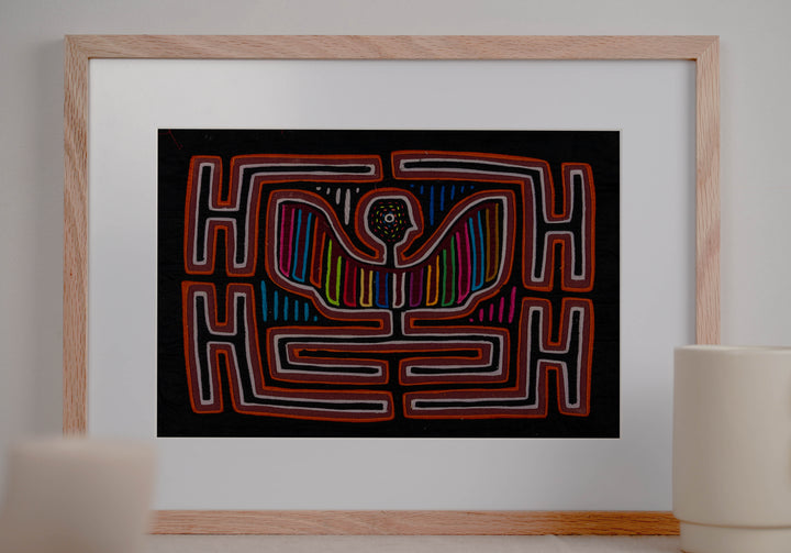 Machine-Stitched Classic Design Mola