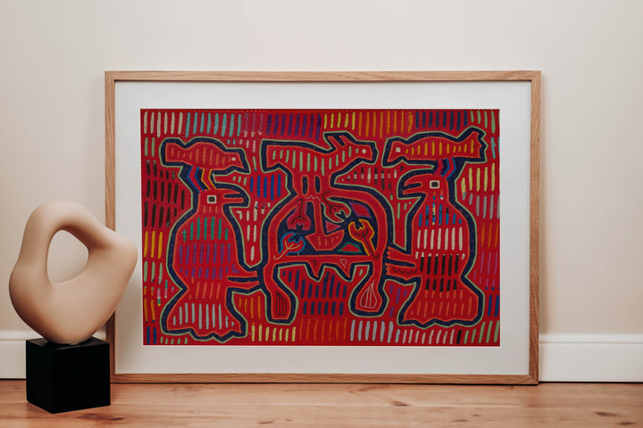 Magnificent Vintage Museum Quality Mola