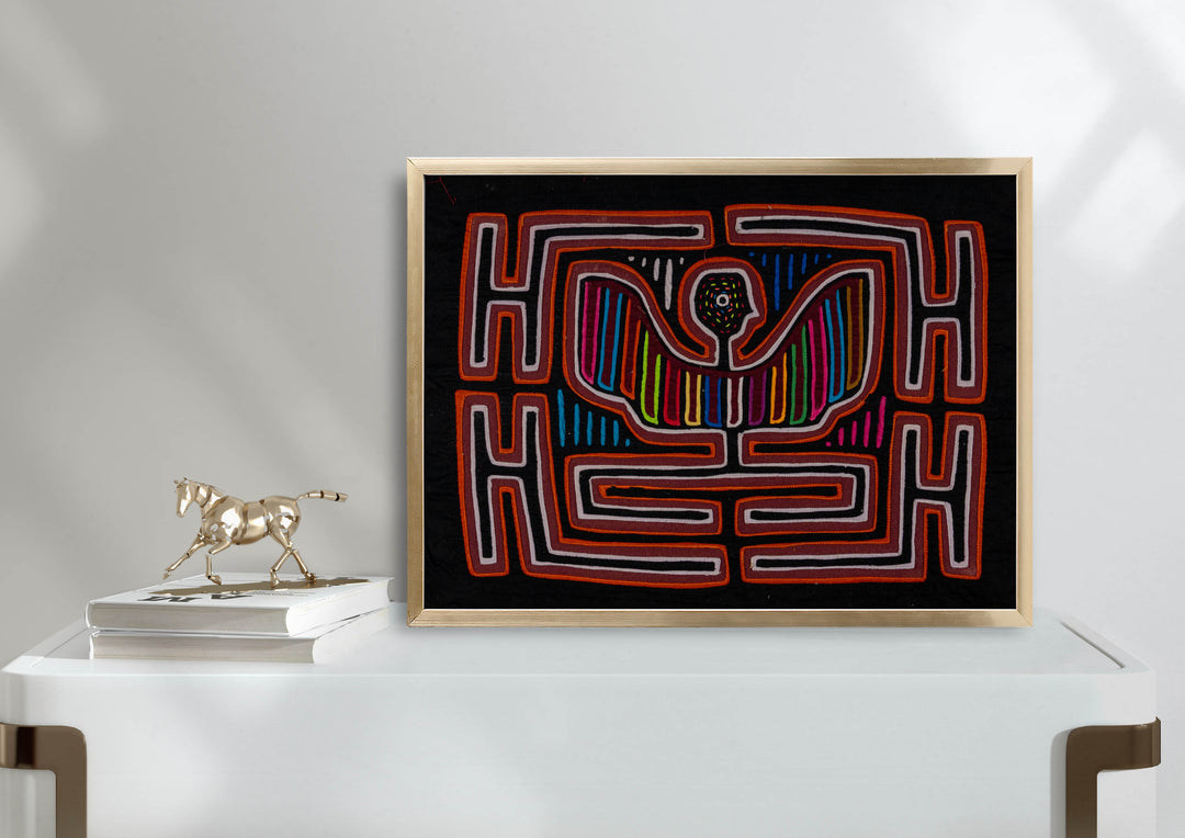Machine-Stitched Classic Design Mola