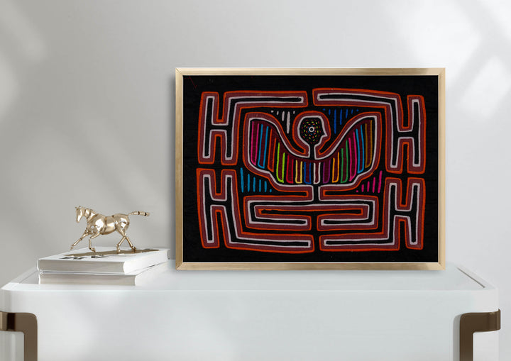 Machine-Stitched Classic Design Mola