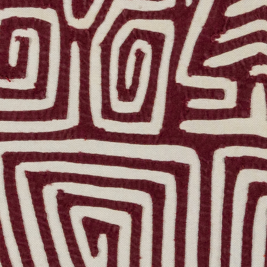 Burgundy And White Ship Ahoy Mola